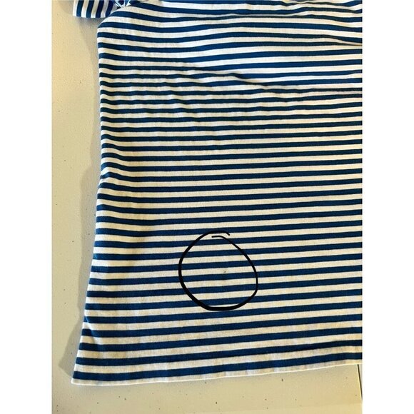 Polo Ralph Lauren Classic Fit Short Sleeve Striped Shirt Mens Large Blue *READ - Picture 3 of 12